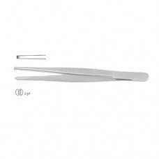 Dissecting Forceps 2 x 3 Teeth Stainless Steel, 18 cm - 7"